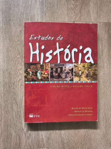 livro estudos de história ensino médio