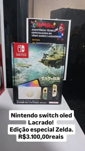 Nintendo switch oled Edição especial Zelda 