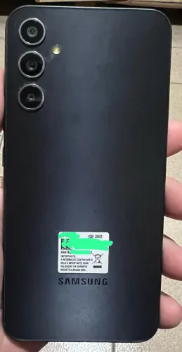 Samsung A34 super novo, caixa, carregador