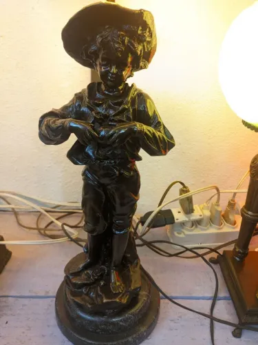 Iluminaria em bronze macisso