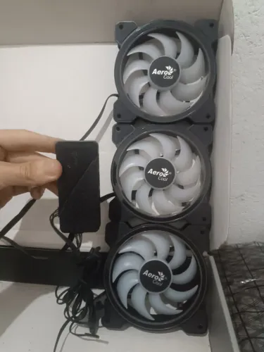Ventoinhas AeroCool Eclipse 12 (ARGB).<br>