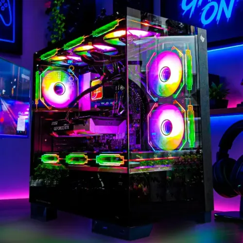 PC Gamer i5-12400F + RTX 5060 8GB, MSI H610 PRO, DDR4, SSD