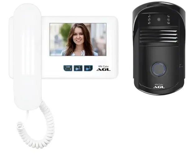 VIDEO PORTEIRO AGL VP4 Color SEMINOVO NA CAIXA