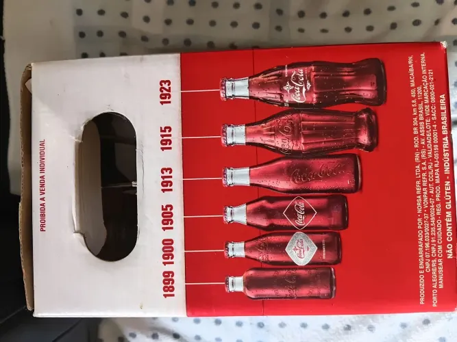 Garrafas da Coca cola antigas
