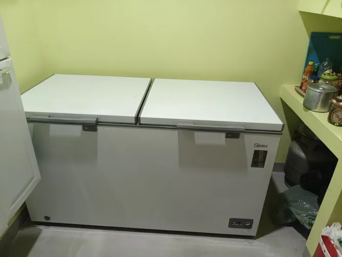 Freezer Horizontal Midea 508 Litros 2 Portas 127V - Seminovo 