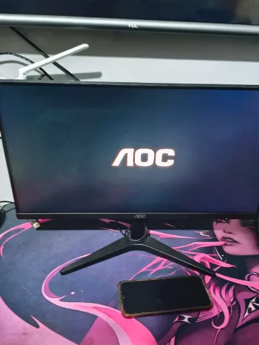 Monitor AOC gamer 60hz bem conservado