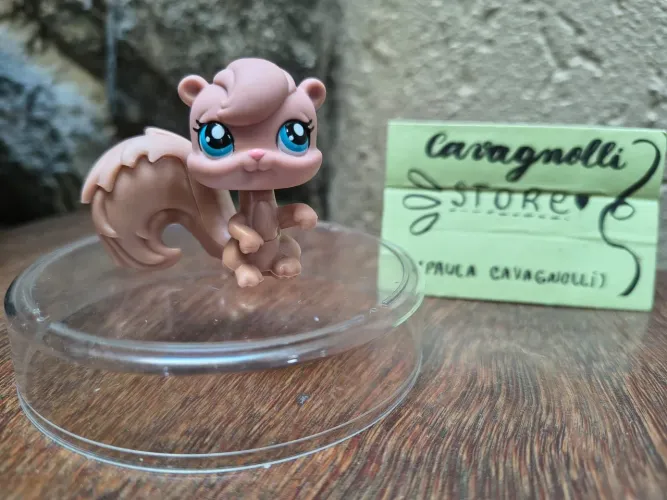 Esquilo Bege Littlest Pet Shop #1538
