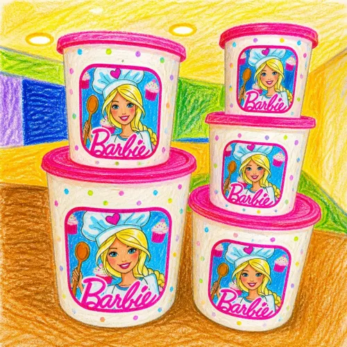 Kit mantimentos Barbie 