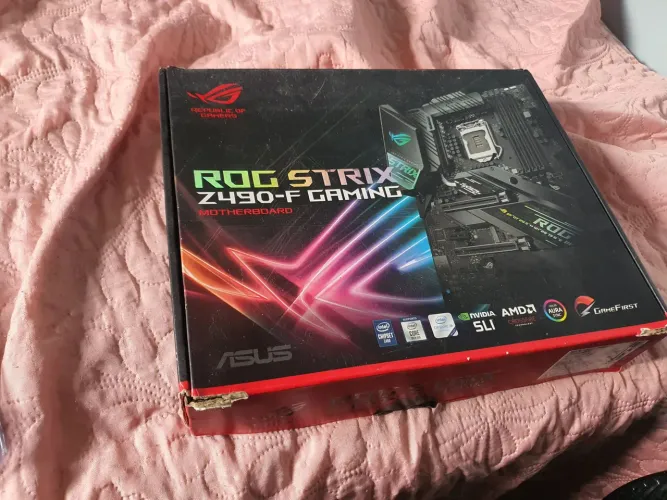 Placa mãe asus rog strix z490 f gaming