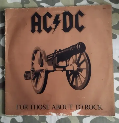 Vinil LP AC/DC - For Those About To Rock (We Salute You) Gatefold (1981) Hard Rock