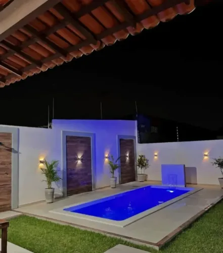 Piscinas na promoção