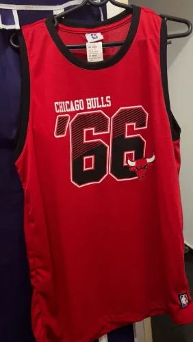 Regata Chicago Bulls NBA League<br>Tamanho G