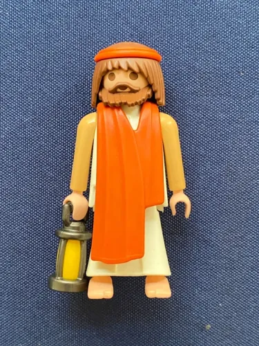 Playmobil Vintage Lote 5 Bonecos Originais + Acessórios - Colecionador