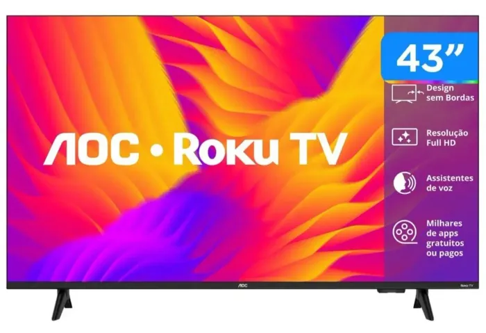 TV 43" AOC SMART