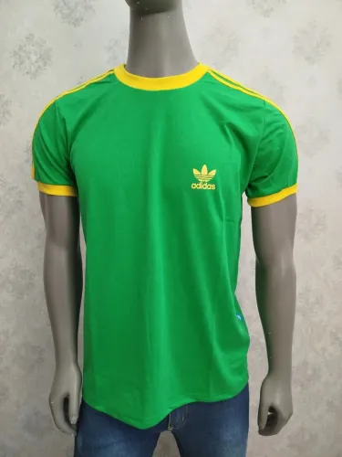 Camisa Adidas brasil Verde retrô
