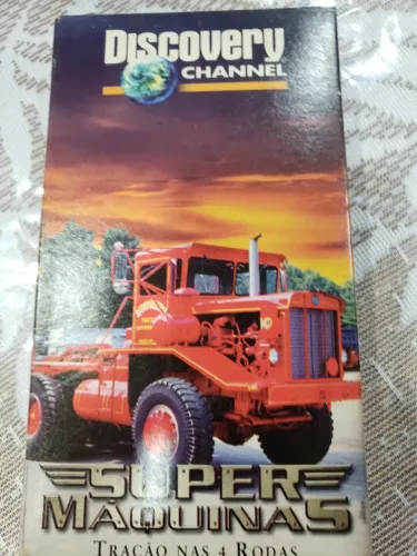 VHS Discovery Channel "Super Máquinas: TRAÇAO NAS 4 RODAS"