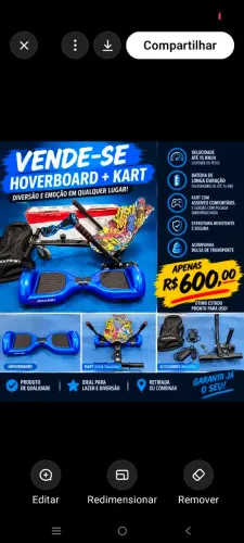 Hoverboard+kart