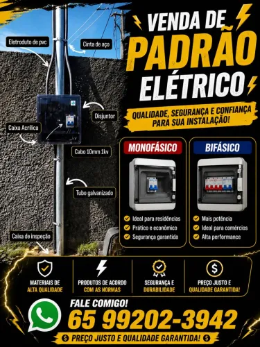 Padrão bifásico é monofásico 