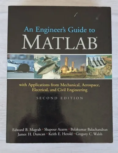 Livro An Engineer's Guide To Matlab (2ª Ed) - Importado, Excelente Estado