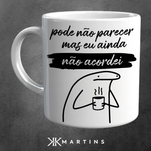 CANECA PORCELANA FLORK 325ML 1