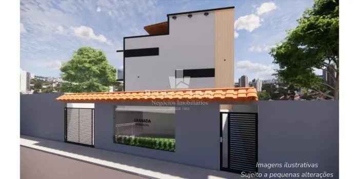 Sobrado novo de Condomínio com 130m2, duas suítes, duas vagas, espaço Goumet