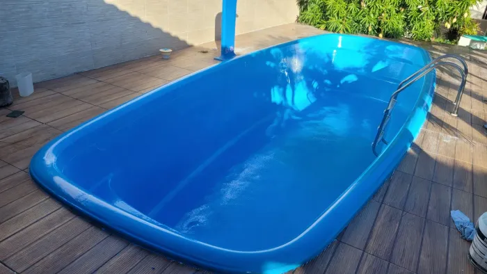 Vendo uma piscina usada. Med 3×8