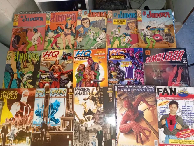 Coleção Revistas de Heróis,Disney,Judoka.