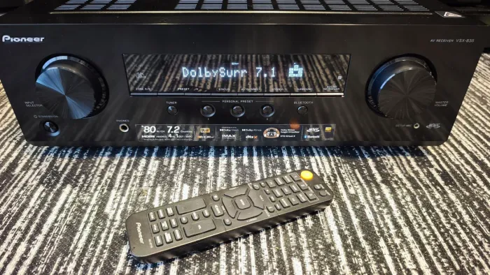 Receiver Pioneer 7.2 VSX-835 - Estado de Novo