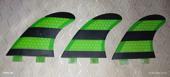 Quilhas em Fiberglass, FCS1, para prancha de surfe