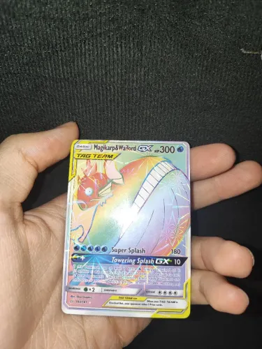 Carta pokémon Magikarp e wailord 183/181
