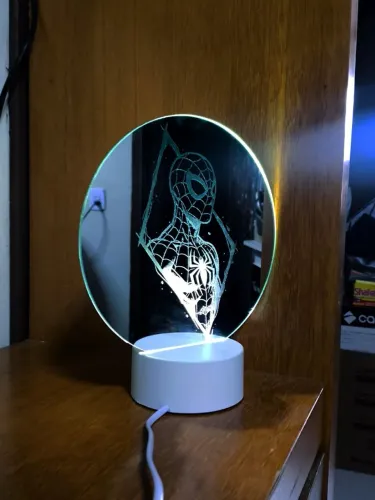 Luminária de espelho