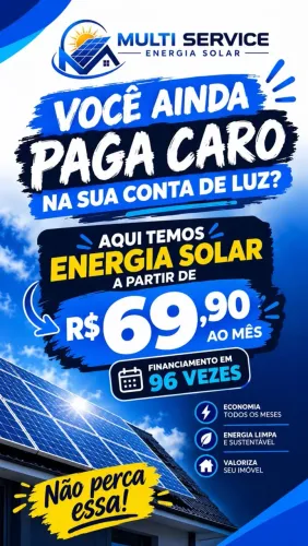 ENERGIA SOLAR MAIS BARATA DO RN