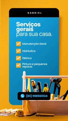Profissional multifunções, marido de aluguel