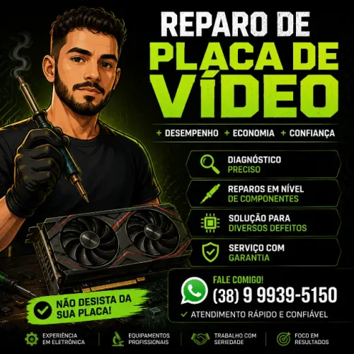 Reparo em placas de vídeo