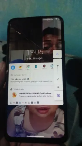 Motorola one hyper pra com mancha na tela Bom pra quem trabalha com revenda