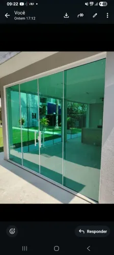 Esquadrias de aluminio.Portas e janelas de vidro 