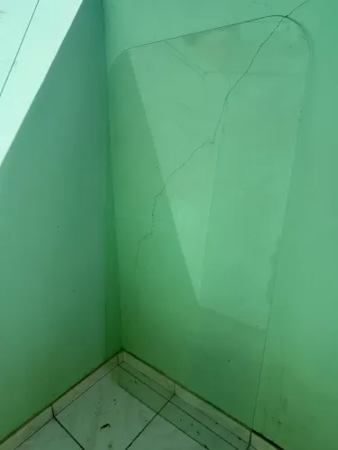 Tampo de mesa de vidro 