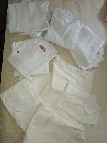 Roupas brancas para enfermagem