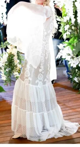 Vestido BOHO CHIC para pré Wedding