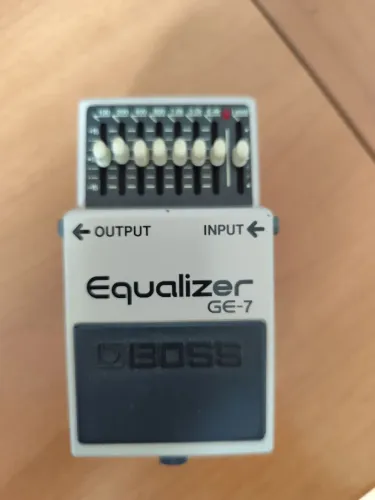 Pedal equalizer ge7 boss