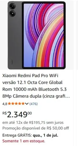 UM MÊS DE USO - vendo por 1,100 reais 
