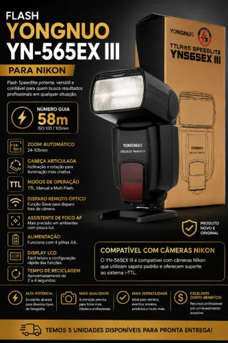 FLASH YONGNUO YN-565EX III PARA NIKON