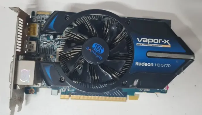 Placa De Video Pci Express 1gb Ati Radeon Hd 5770 Vapor-x (Retirada de peça)