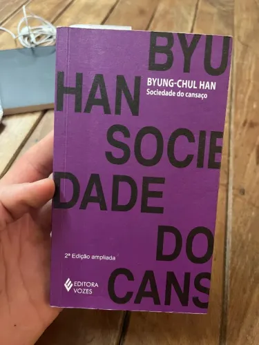livro sociedade do cansaço byung-chul han