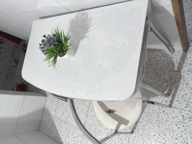 Mesa Dobrável Carraro Branca