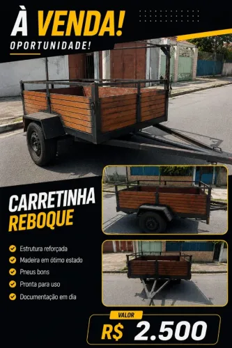 carretinha reboque