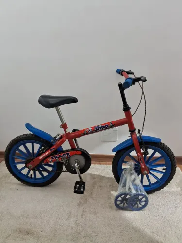 Bicicleta Infantil Aro 16 Dino, Seminova 