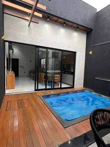 Casa a venda de porteira fechada no Jd Flórida
