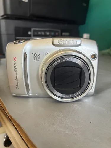 Câmera Digital Canon PowerShot SX110 IS 14.1MP Prata