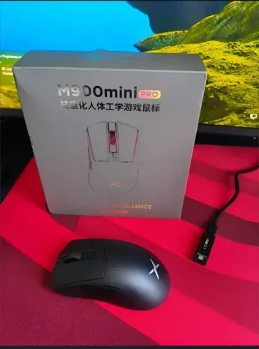 Mouse Gamer Delux M900 Pro Mini 8k Egonômico Preto